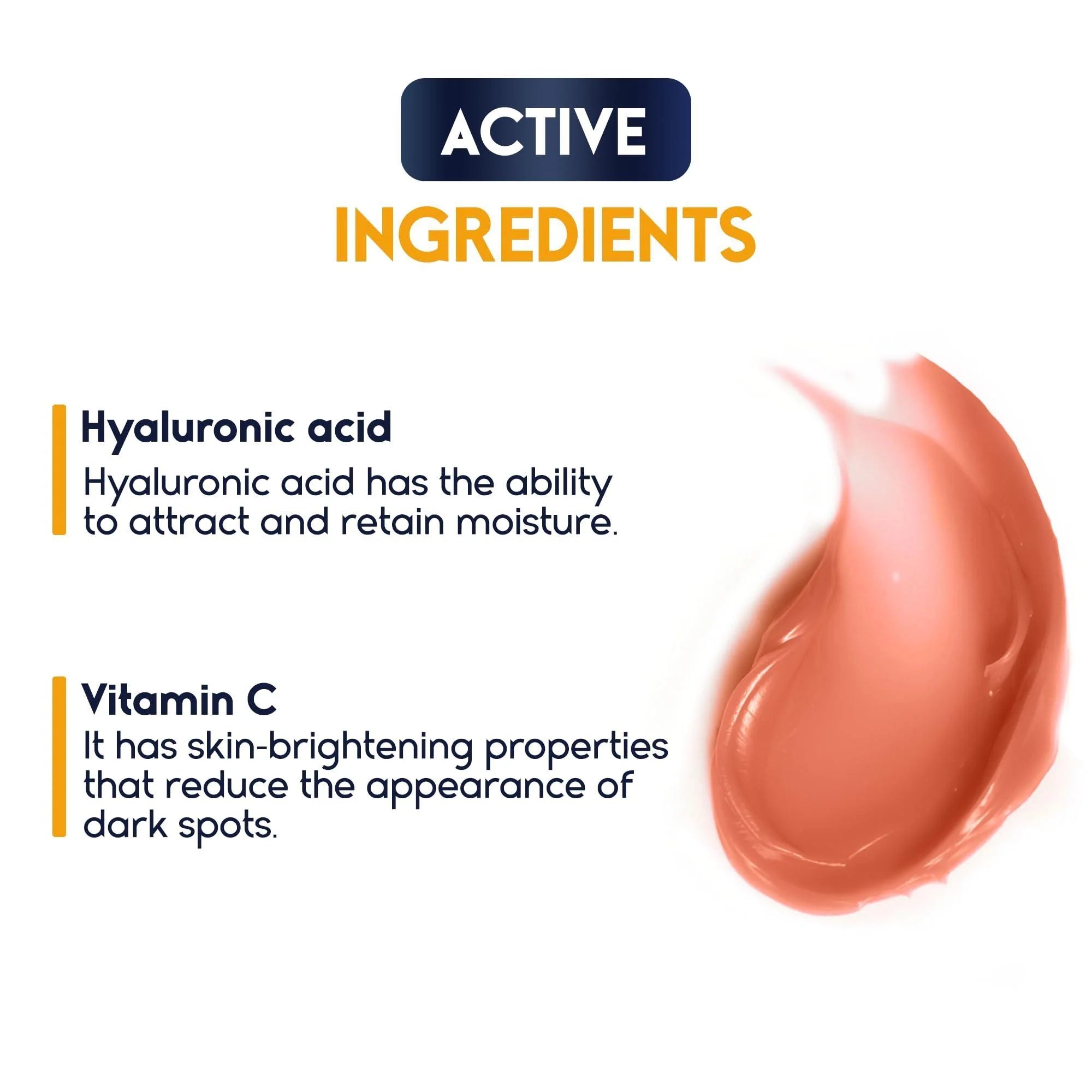 Lip Sleeping Mask with Hyaluronic Acid and Vitamin C for Nourishing and Hydrating Dry Lips - Peach Flavor
