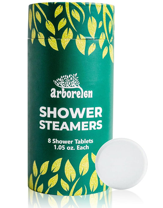 Eucalyptus Aromatherapy Shower Steamers - Organic Relaxation Gifts for Women and Mothers