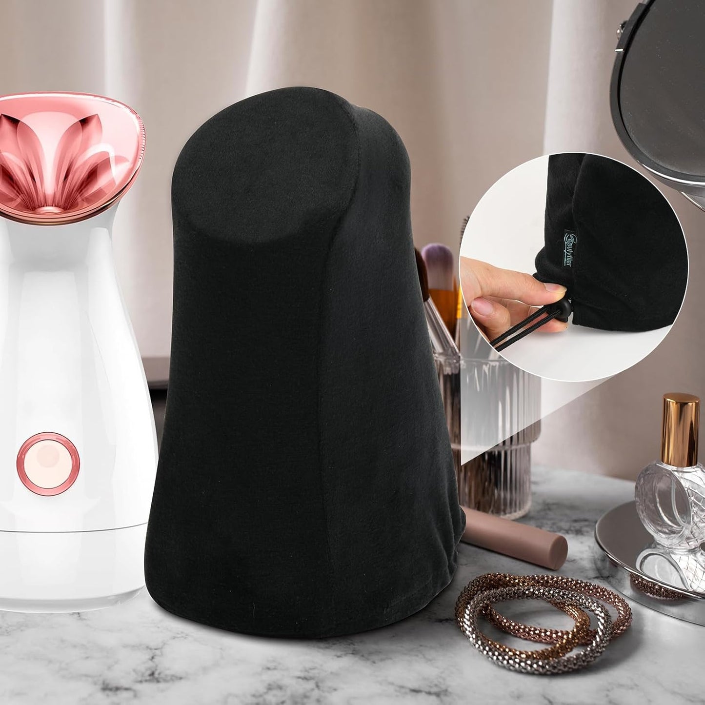 Facial Steamer Protective Dust Cover and Storage Sleeve for Warm Mist Humidifier Atomizer