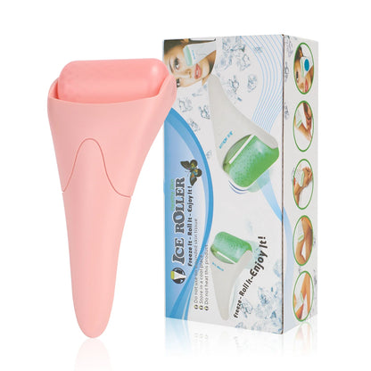 Facial Ice Roller for Reducing Eye Puffiness and Enhancing Skin Tone